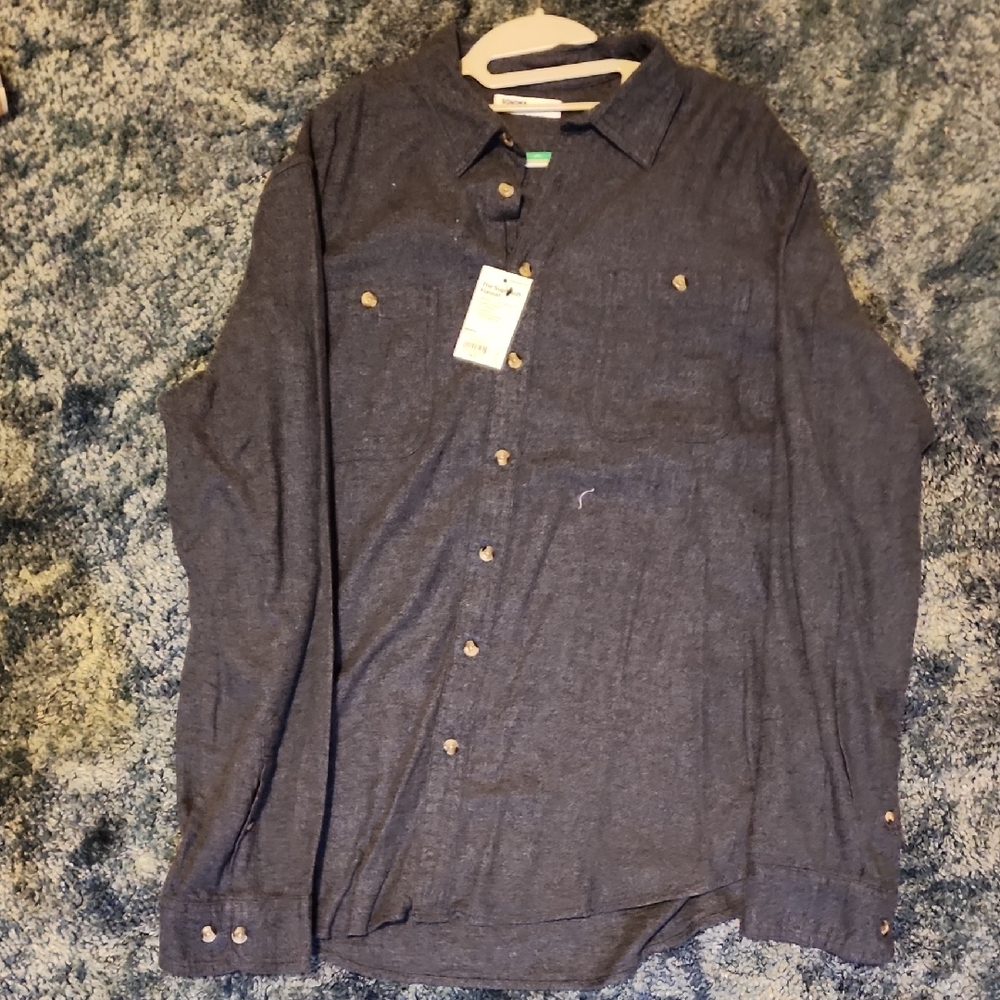 Men's Sonoma Blue Button-Up Shirt